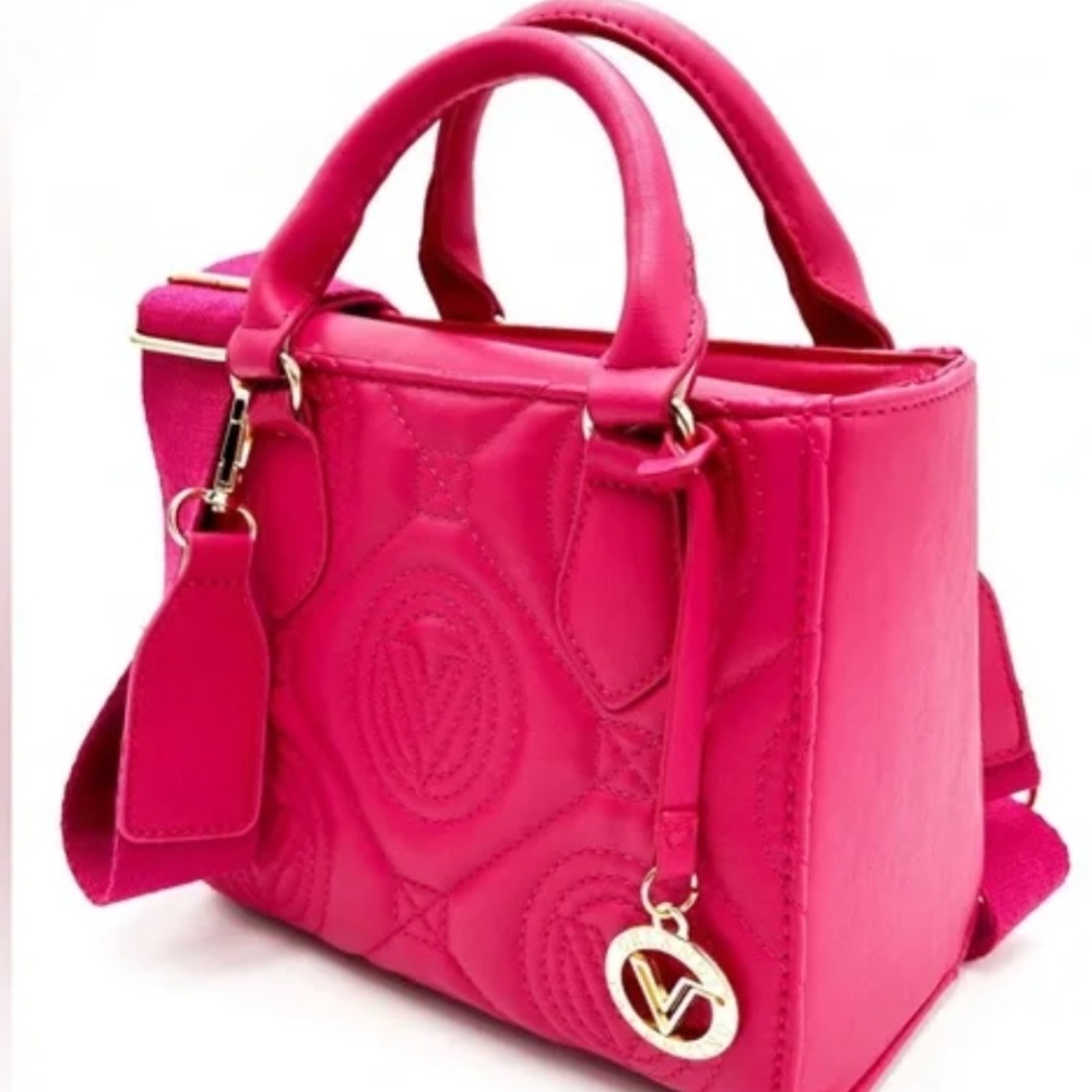 Valentino Orlandi Quilted Mini Tote Crossbody